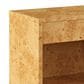 Modway Hudson 1 Drawer Burl Wood Nightstand With Shelf in Natural, , large