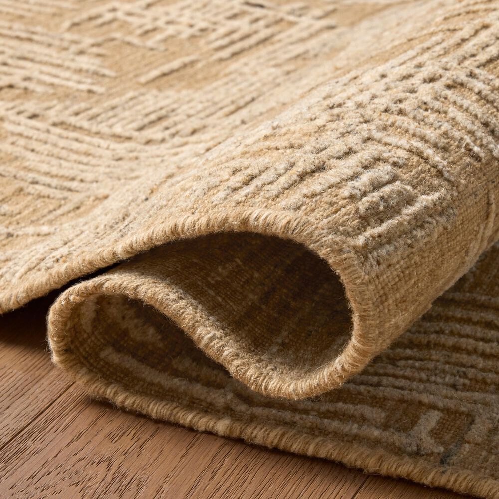 Loloi Woodriff Camel and Natural 2'6" x 8'6" Runner, , large
