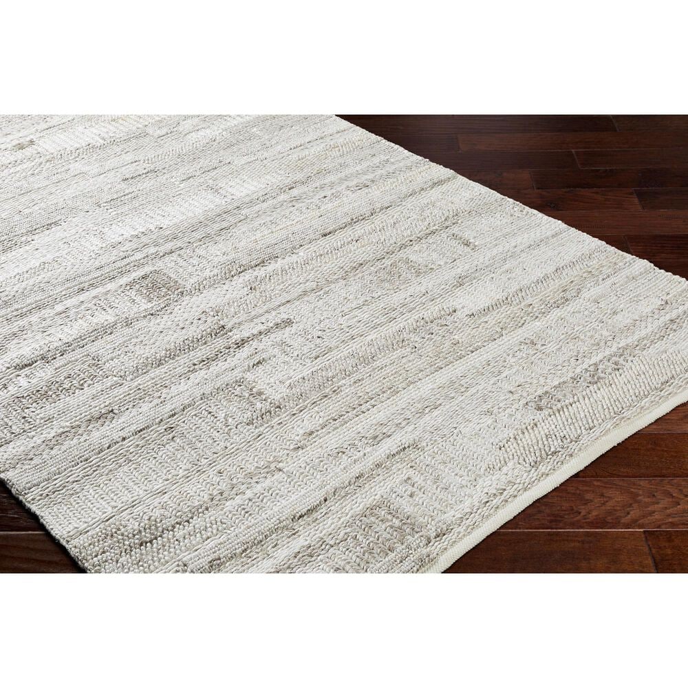 Surya Floria Ivory and Brown 10&#39; x 14&#39; Area Rug, , large