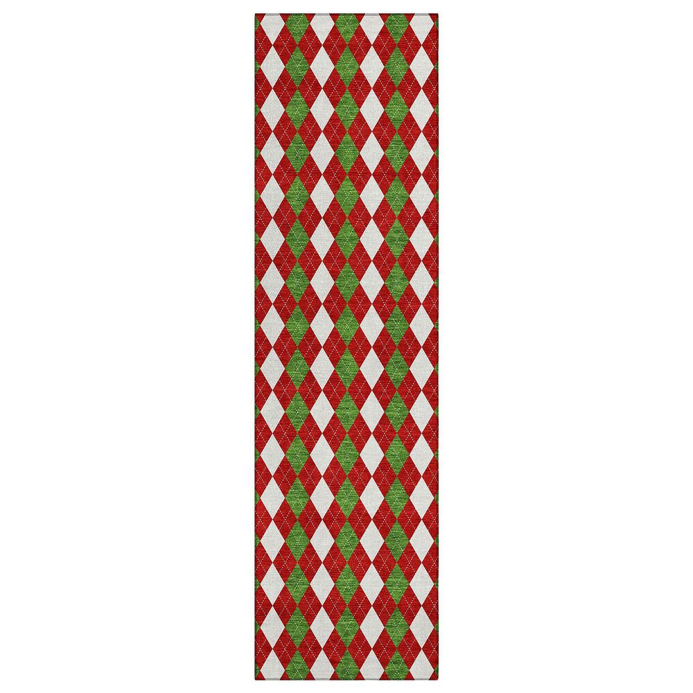 Dalyn Rug Company Wonderland WN20 2"3" x 7"6" Red Indoor/Outdoor Runner, , large