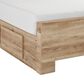 Ashley Hyanna Full Panel Bed with 1 Side Storage in Tan Brown, , large