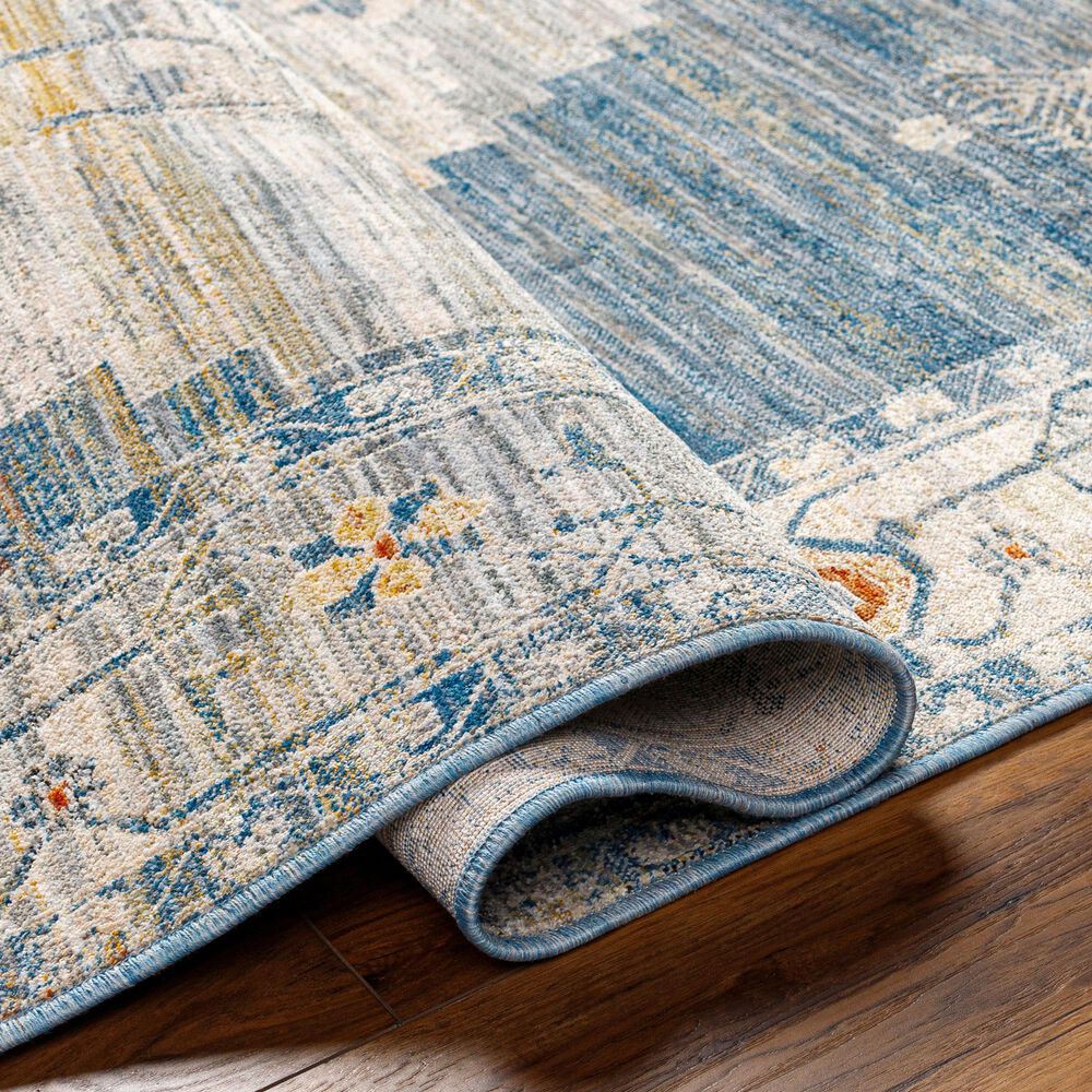 Surya Chicago CHG2303 11&#39;11&quot; x 15&#39;7&quot; Slate, Blue, Light Beige, Mustard, Brick Red, Taupe Area Rug, , large