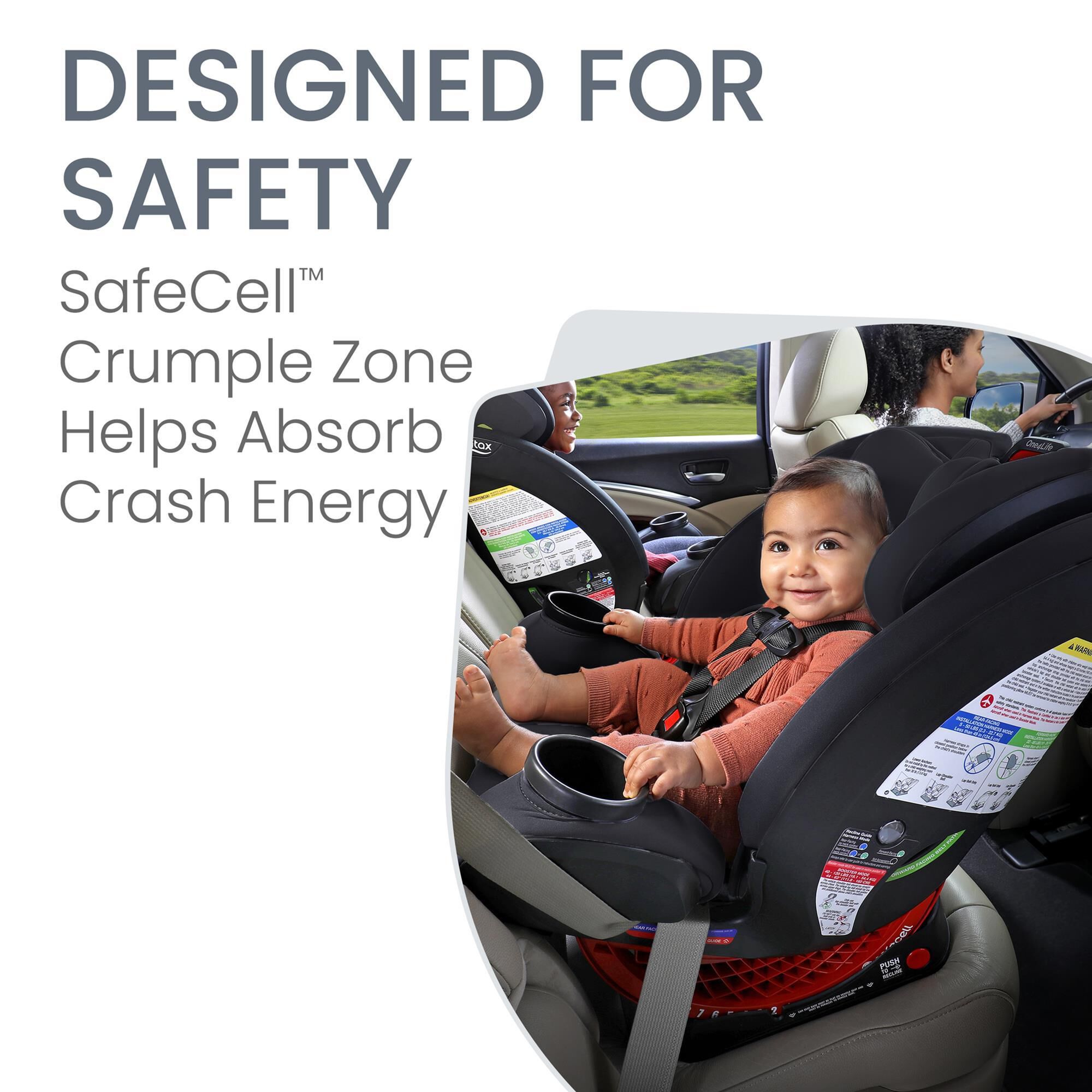 Britax Child Safety One4LIfe Convertible Car Seat in Onyx Shop NFM