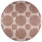 Dalyn Rug Company Sedona 6" Round Driftwood Indoor/Outdoor Area Performance Rug, , large