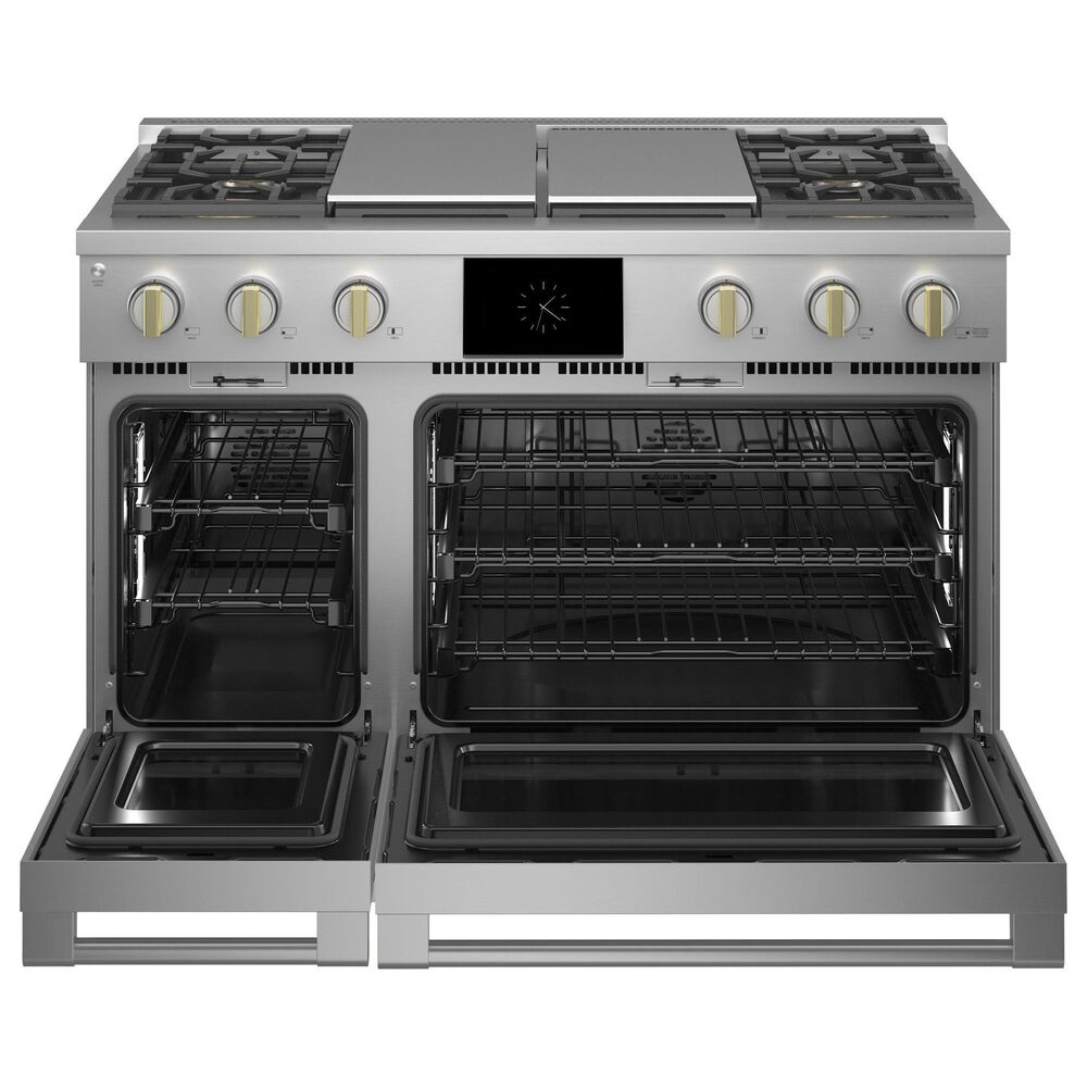 Monogram 48&quot; Dual-Fuel Professional Range with 4 Burners, Grill and Griddle in Stainless Steel, , large