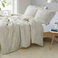 Pem America Chase 3-Piece Full/Queen Comforter Set in Cream and Black, , large