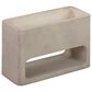 Blue River Sunstone Patio Planter in White, , large