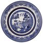 Oxford Flamingo Porcelain 20-Piece Dinnerware Set in Blue Willow, , large