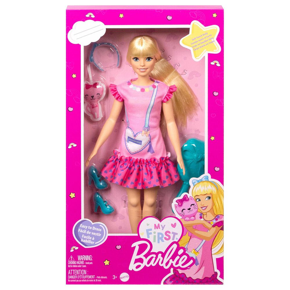 Barbie Doll for PreSchoolers, My First Barbie "Malibu" Doll Shop NFM