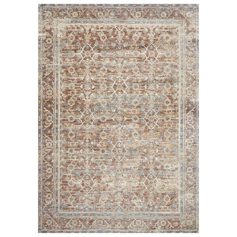 Loloi Revere REV-07 7"10" Round Terracotta, , large