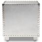 Baxton Studio Davet 2-Drawer End Table in Silver, , large