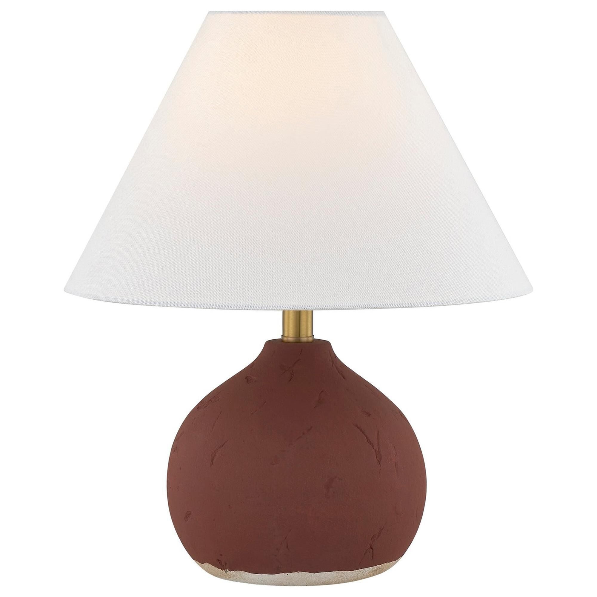 Southern Lighting Harper Table Lamp in Terracotta