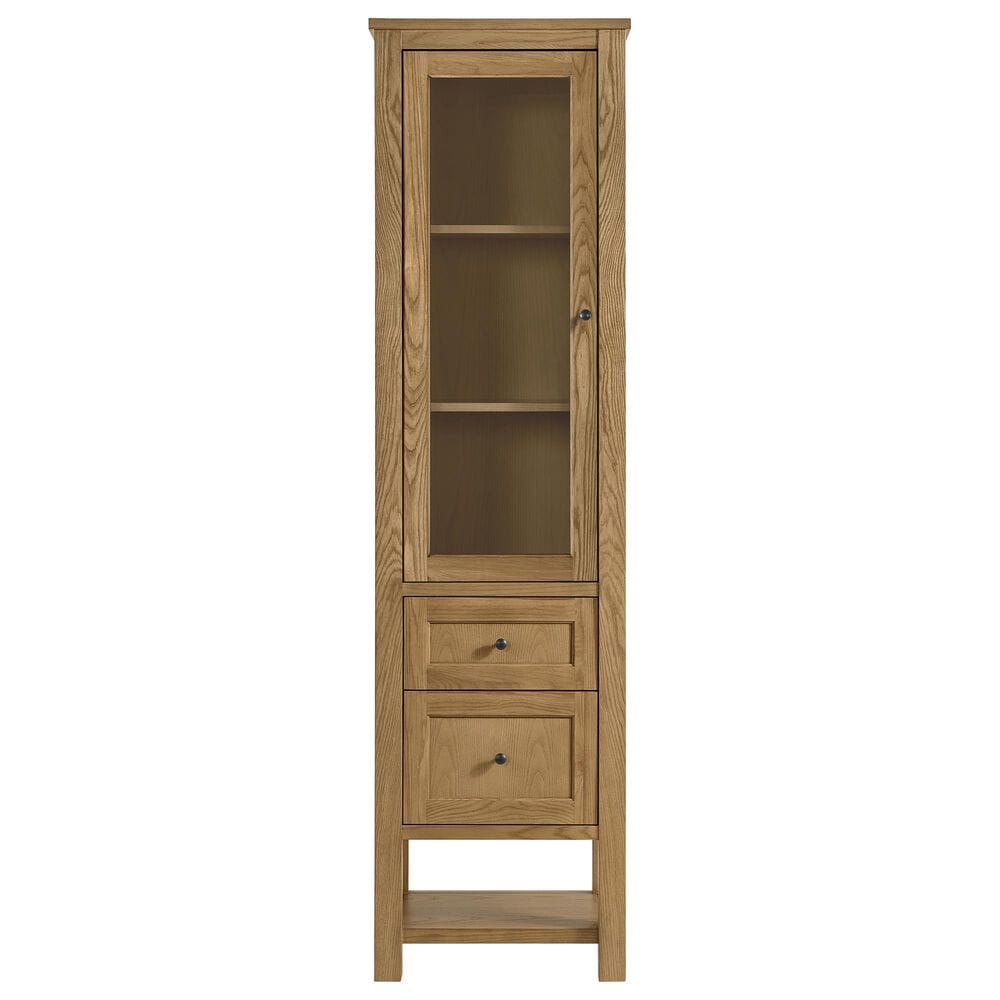 James Martin Vanities Breckenridge 22" Linen Cabinet in Light Natural Oak, , large