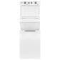 Whirlpool 3.5 Cu. Ft. Long Vent Gas Stacked Laundry Center in White, , large
