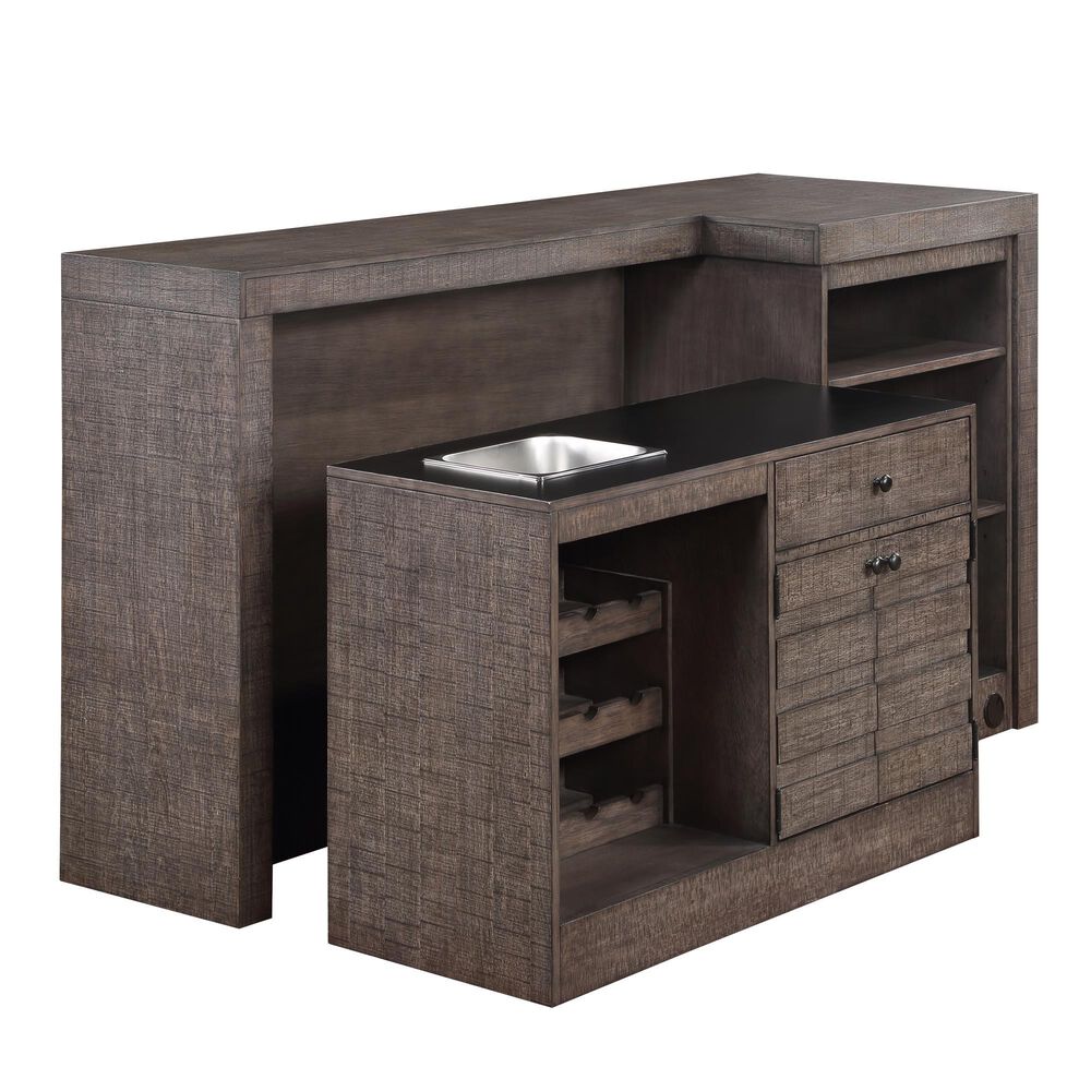 Radius Home Bar in Distressed Dark Gray, , large