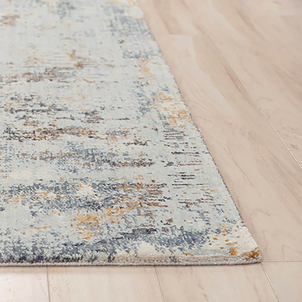 RIZZY Logan LOG732 5&#39;2&quot; x 7&#39;9&quot; Blue Area Rug, , large