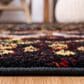 Safavieh Amsterdam AMS108P 10" x 14" Black Area Rug, , large