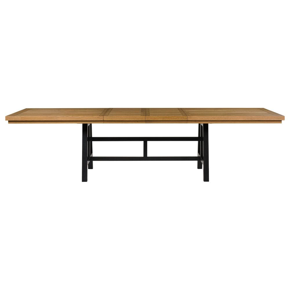 Ashley Galliden Extension Dining Table in Black and Brown - Table Only, , large