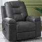 Ashley Stockworth Manual Rocker Recliner in Granite, , large