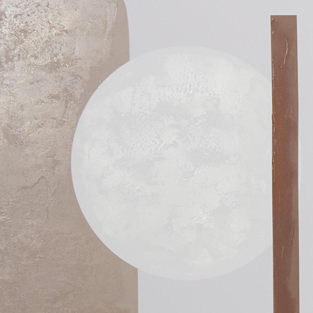 Maple and Jade 24&quot; x 36&quot; Abstract Wall Art in Pink, Beige, White and Gray &#40;Set of 3&#41;, , large