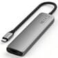 Satechi 7-in-1 USB-C Slim Multiport Adapter with Ethernet in Space Grey, , large