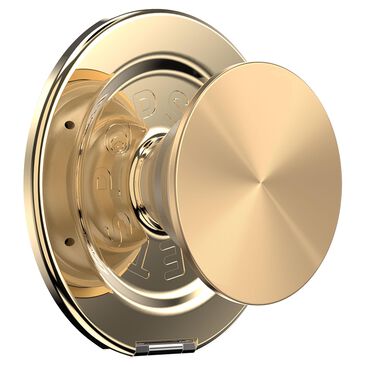 PopSockets MagSafe Circle Kick-Out PopGrip in Aluminum Radial Gold, , large