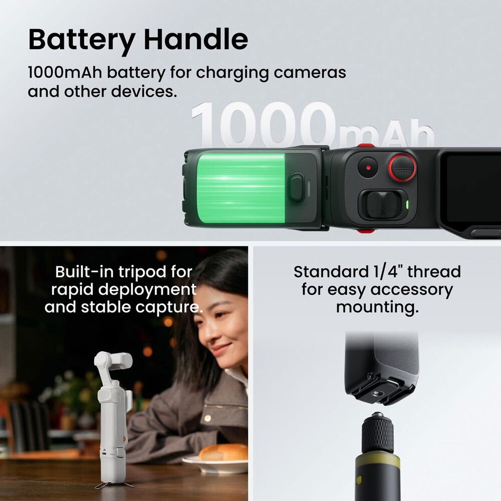 Insta360 Luna Ultra Creator Bundle Action Camera in Stellar White, , large