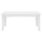 Ashley Hyland Wave Patio Rectangular Coffee Table in Bright White, , large