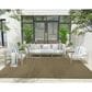 Nourison Courtyard Green 8" x 10" Indoor/Outdoor Area Rug, , large