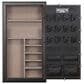 Wasatch 64-Gun Fireproof and Waterproof Safe with Electronic Lock in Dark Bronze, , large
