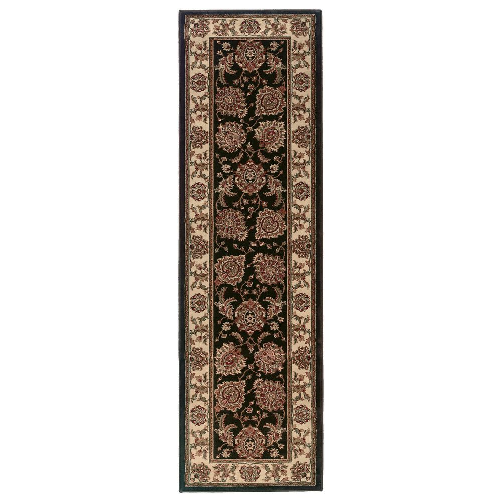 Oriental Weavers Ariana 117D 2"3" x 7"9" Espresso Runner, , large