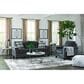 Ashley Abinger Stationary Queen Sofa Sleeper in Smoke, , large