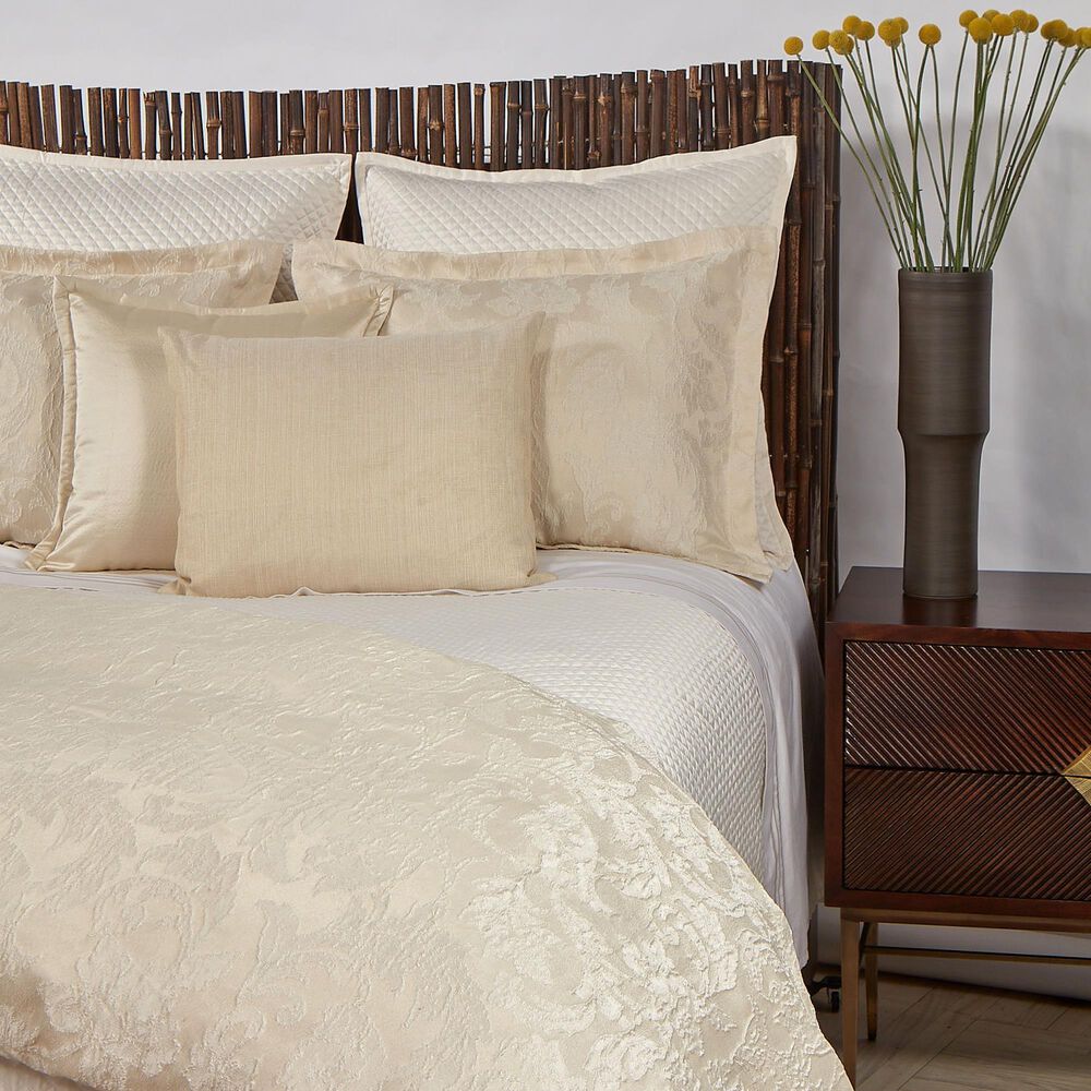 Ann Gish Art Of Home 4-Piece King Single Diamond Coverlet Set In Ivory, , large