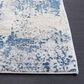 Safavieh Invista INV481 2" x 8" Grey and Blue Runner, , large