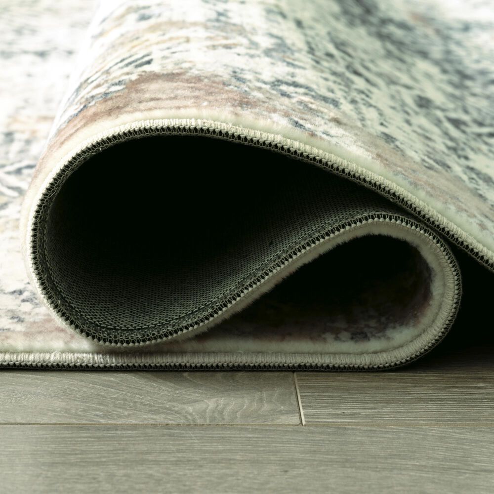Ashley Redlings 7&#39;5&quot; x 9&#39;6&quot; Ivory, Honey, Spice, Gray, Taupe and Charcoal Area Rug, , large