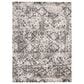 Feizy Kano 3876F 10"2" x 13"9" Charcoal and Ivory Area Rug, , large