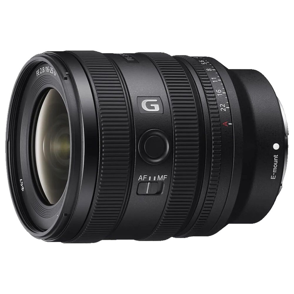 Sony FE 16-25mm F2.8 G Compact Lightweight Wide Zoom Lens in Black, , large