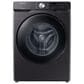 Samsung 5.1 Cu. Ft. Front Load Washer with Vibration Reduction Technology in Brushed Black, , large