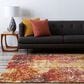 Surya Conrad 20" Square Throw Pillow in Mustard, , large