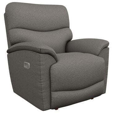 La-Z-Boy Trouper Power Rocker Recliner with Headrest in Charcoal, , large