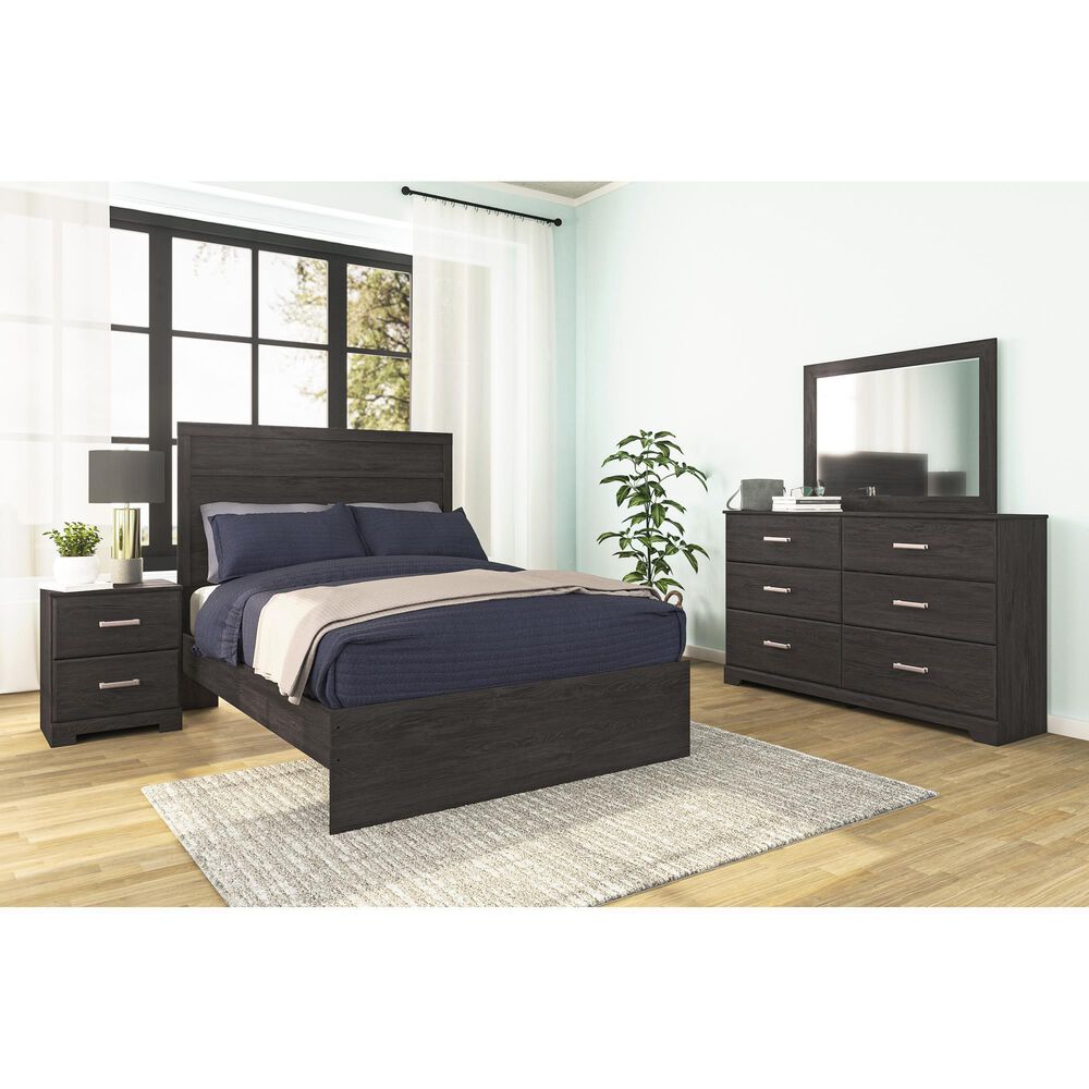 Ashley Belachime 6 Smooth-Gliding Drawer Dresser in Dark Charcoal, , large