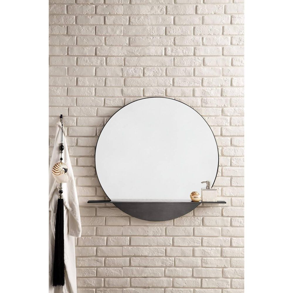 James Martin Vanities Platform 36&quot; Mirror in Modern Iron, , large