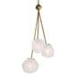 Uttermost Geodesic 3-Light Pendant in Antique Brass, , large