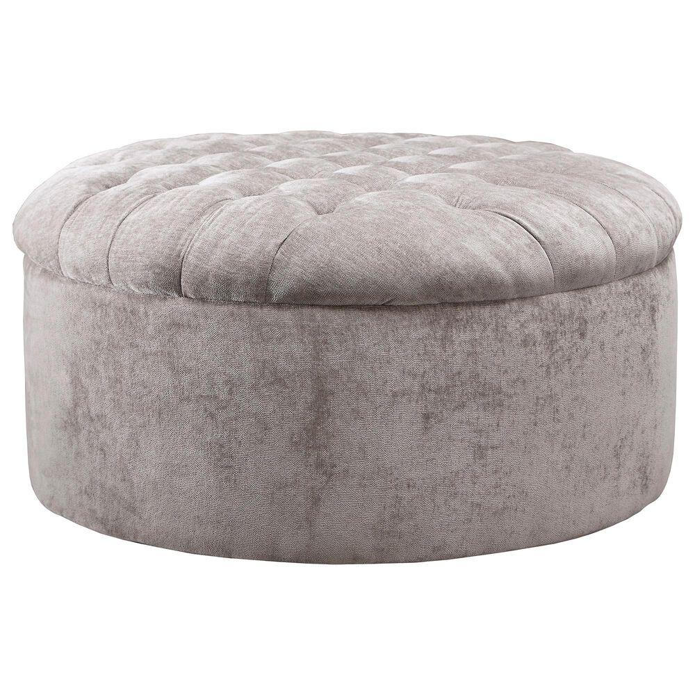 Ashley Carnaby Oversized Accent Ottoman in Dove, , large