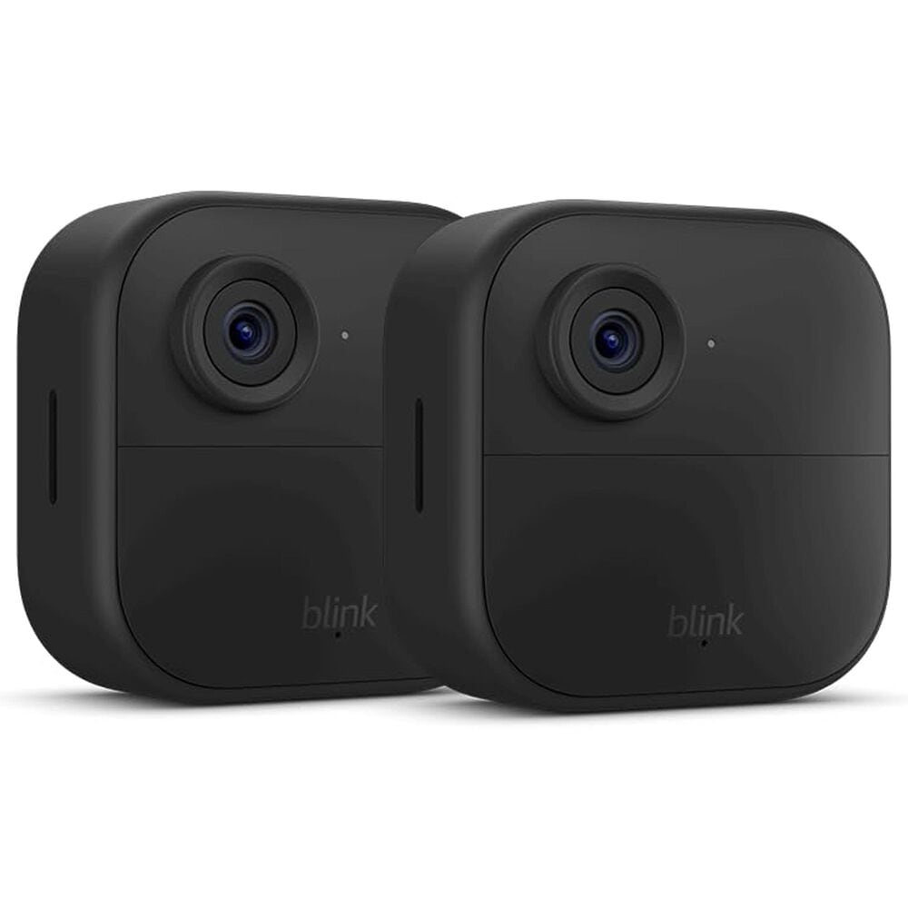 Blink Outdoor 4 Wireless 1080p Security System in Black (Set of 2)