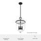 Hunter Belltown 4-Light Pendant in Natural Iron, , large