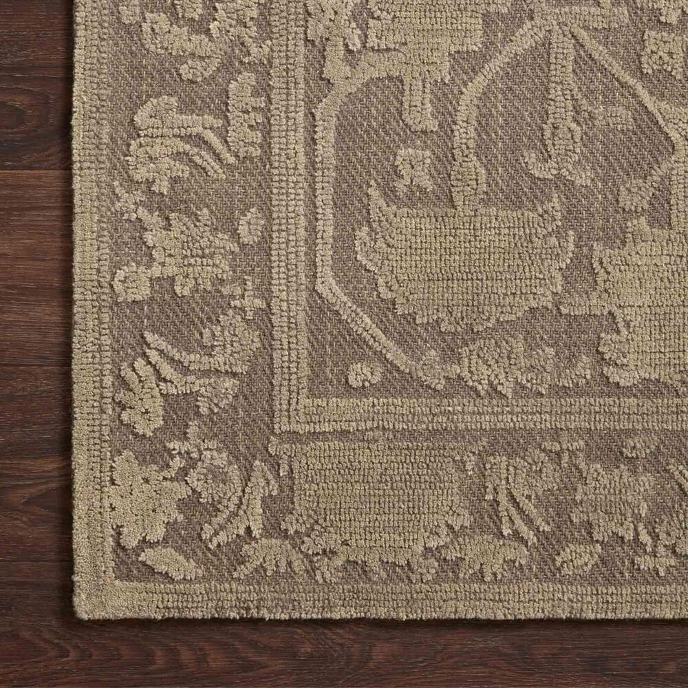 Magnolia Home Gloria 2&#39;3&quot; x 3&#39;9&quot; Bark and Khaki Area Rug, , large