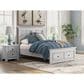 Ashley Makidern Full Storage Bed with Two Drawers in Whitewash, , large