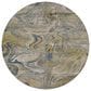 Dalyn Rug Company Nexus Putty 8" Round Area Rug, , large