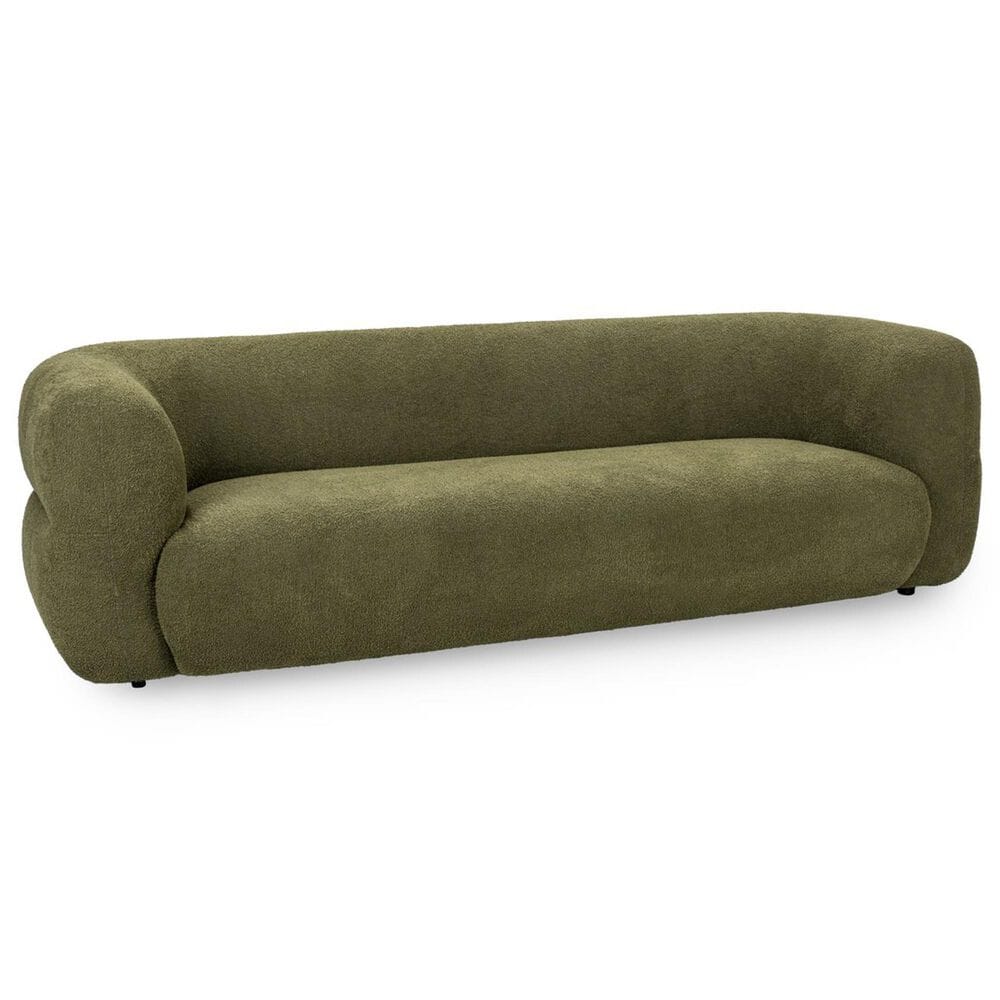 Classic Home Faris Stationary Sofa in Dark Olive, , large